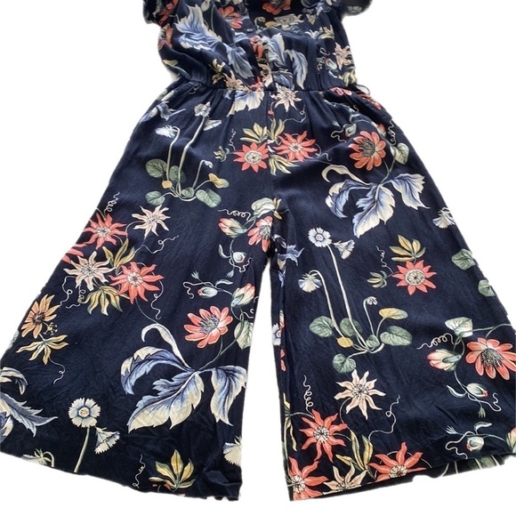 Ann Taylor Wildflower Culotte Wide Leg Jumpsuit - Picture 9 of 15